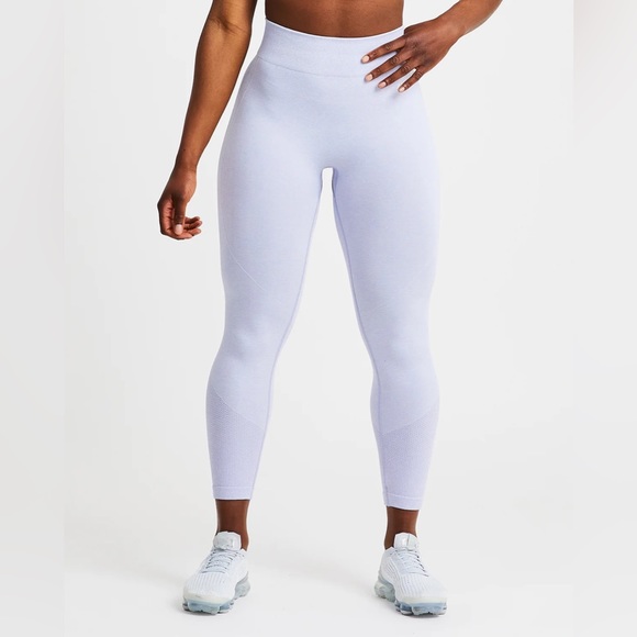 AYBL Motion Seamless Legging and Sports Bra set in Ice Blue - Picture 3 of 7